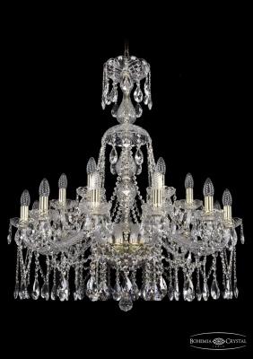 Люстра  Bohemia Ivele Crystal  арт. 1413/12+6/300/XL-95/G