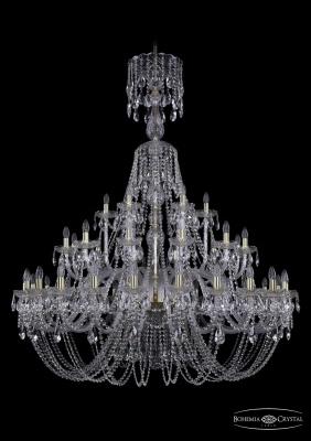 Люстра  Bohemia Ivele Crystal  арт. 1406/24+12+6/530/XL-160/G