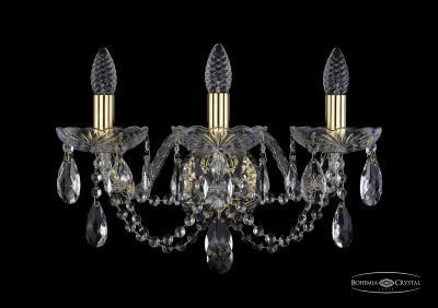 Бра  Bohemia Ivele Crystal  арт. 1406B/3/160/XL/G